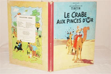 LES AVENTURES DE TINTIN LE CRABE AUX PINCES D OR By HERGE Assez Bon