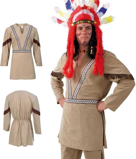 Fries Native American Indian Costume Mens Apache Costume