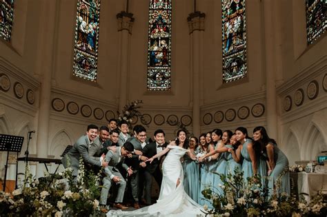 Nissiel and Paolo's Magical and Touching Wedding at Chijmes Hall Singapore