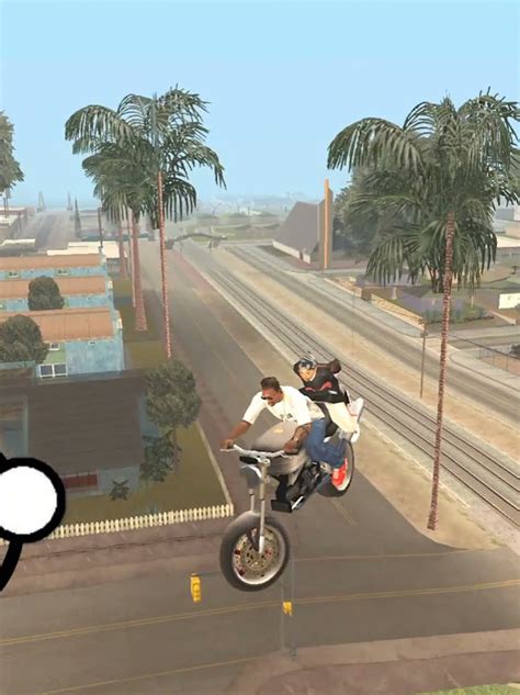 Cj Girlfriend Shocked By Bike Stunt Gta San Andreasshorts Youtube