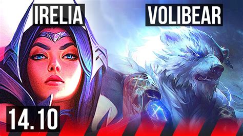 Irelia Vs Volibear Top Euw Master Youtube