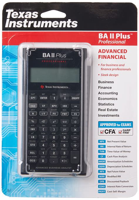 Texas Instruments Ba Ii Plus Professional Online Yolandaallanah