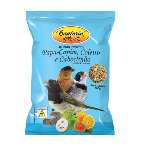 Mistura Premium De Sementes Linha Criadores Para Papa Capim E