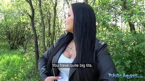 Public Agent Eighteen Old Brunette Student Had Beautiful Tits And Fucks Outdoors For The First