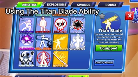 I Used The Titan Blade Ability INSANE Blade Ball YouTube