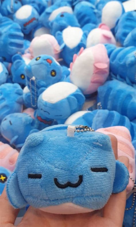 Capoo/ blue cat with 6 legs Mini Plush / Keychain, Hobbies & Toys, Toys ...