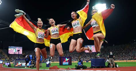 Mahuchikh Shines As Germany And Team GB Win Relay Gold On Final Day Of