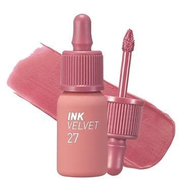 Peripera Ink The Velvet Lip Tint Liquid Lip Fl Oz STRAWBERRY NUDE In Lip