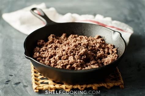 How to Cook Ground Beef the Easy Way - Shelf Cooking