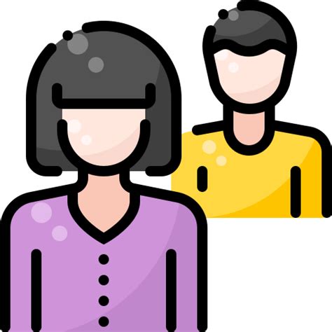 Male And Female Free People Icons