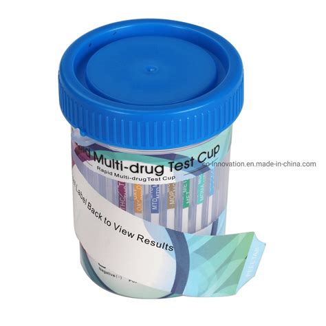 Multi-Drug Urine Screen Test Cup One Step Drug of Abuse Test - China