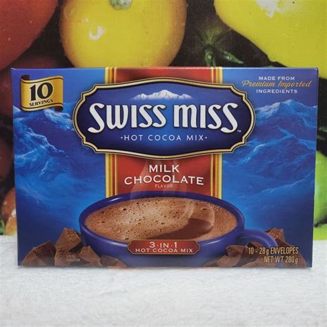 swiss  milk chocolate flavor hot cocoa mix xgrams lazada ph