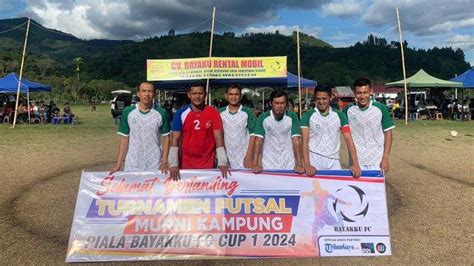 Berikut Jadwal Pertandingan Bola Mini Piala Bayakku Cup I Hari Ini