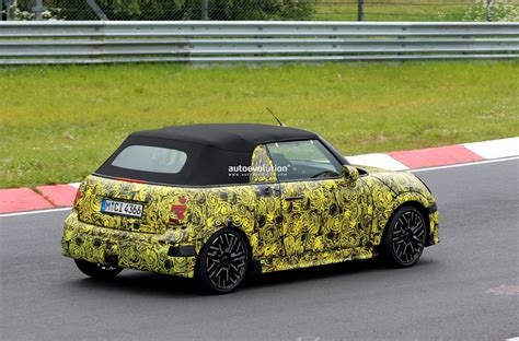 Mini John Cooper Works Convertible Spied Gas And Electric