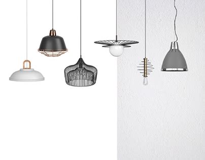 product visualizations  lamps behance
