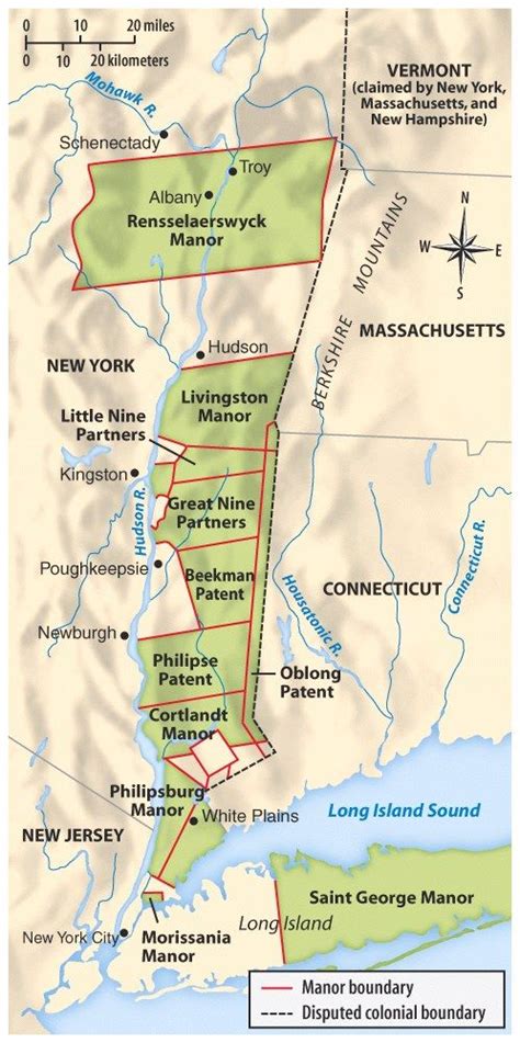 Hudson River Manhattan Map