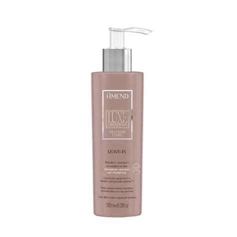 Amend Luxe Creations Leave In 180ml Blonde Care Shopee Brasil