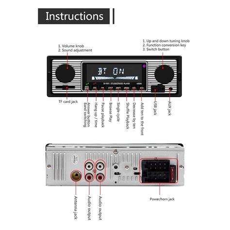 Autoradio R Tro Din Avec Lecteur Mp Test Et Avis