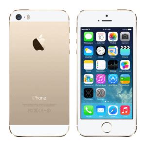 Apple iPhone 5s 64GB Gold Features a A7 Chip, Touch ID Fingerprint ...