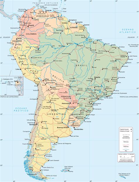 Pais Que Não Fazem Fronteira Com O Brasil - 9