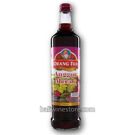 Anggur Merah Orang Tua – BALI WINE STORE