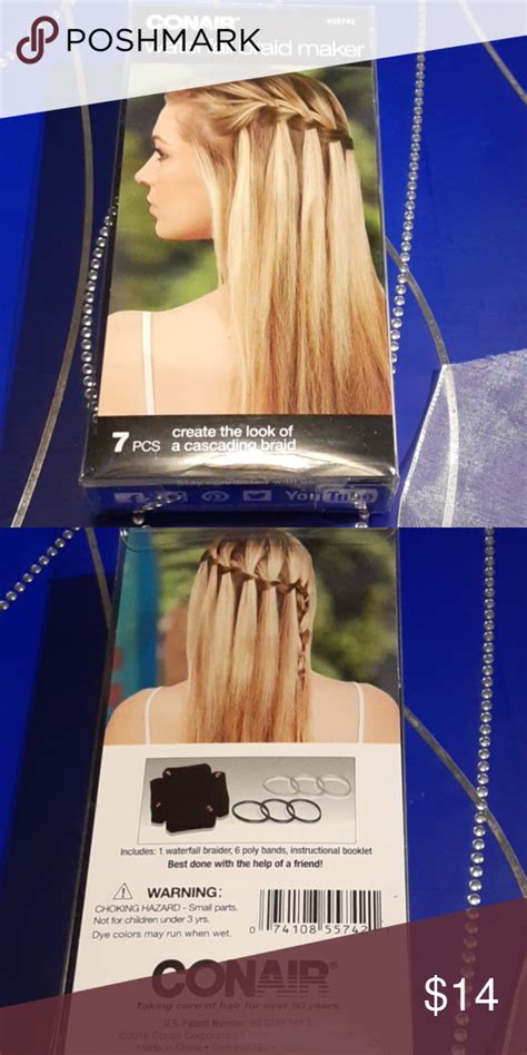 NWT 2 SetFishtail Braider Waterfall Braid Maker Waterfall Braid