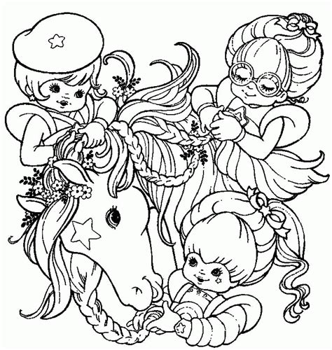 Rainbow Brite Coloring Pages At Webaniyablog Blog