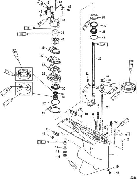 Mercury Outboard Motor Schematics Mercury Outboard Wiring Ha