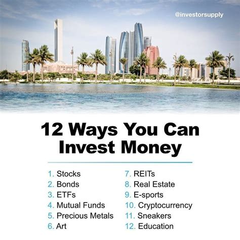 12 ways you can invest money | Investeren