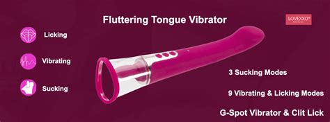 In Clit Licking Tongue Clitoral Sucking G Spot Vibrator Sex Toys