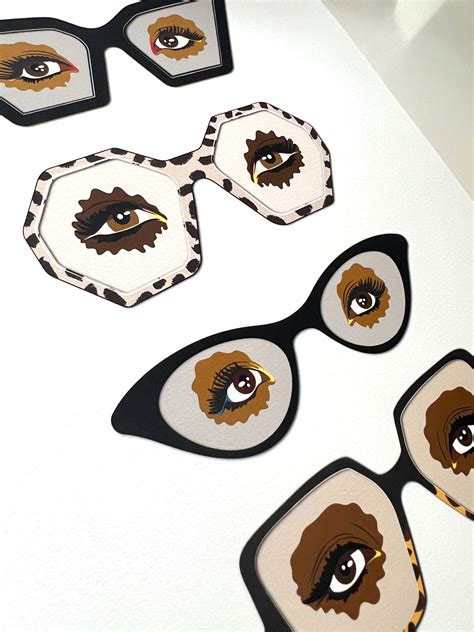 Eye Glasses Art Print She Illustrates