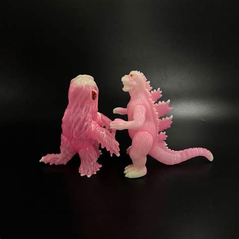 Exclusive Hand Painted Spiral Studio Sofubi Land At The Godzilla Store