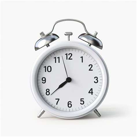 premium photo timer  isolate white background