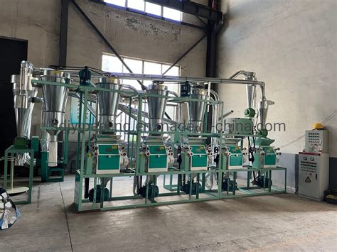 Automatic Corn Mill Machine Maize Flour Milling Machine Roller Mill