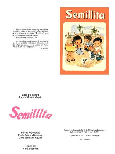 libro semillita