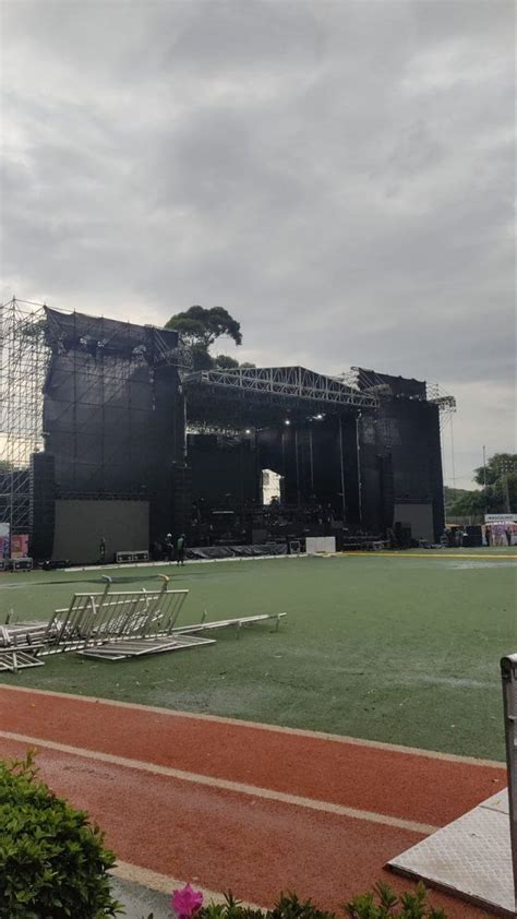 Paramore BR on Twitter Imagens do palco para o show em São Paulo