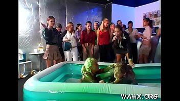 Half Nude Lesbians Getting All Messy In Slutty Amateurs Show Xvideos