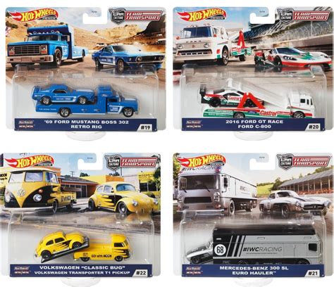 Hot Wheels Team Transport Assorted FLF H Box Pcs HLJ