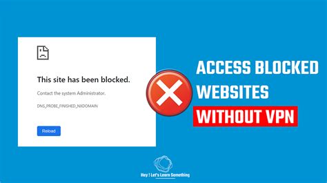 How to access blocked websites without a VPN on Windows? | 2022 | by ...