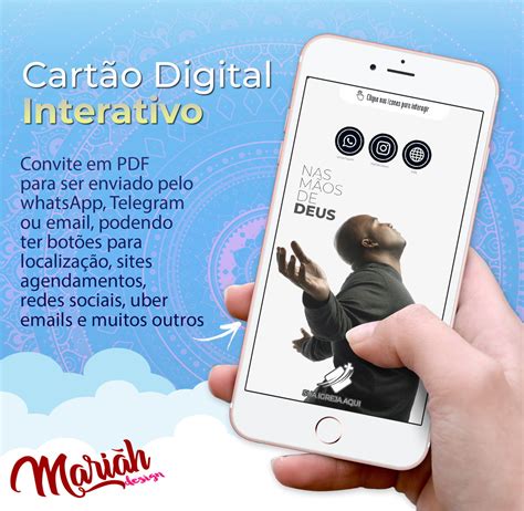 Cartão Digital E Interativo Igreja Elo7 Produtos Especiais