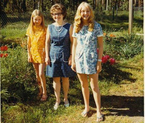 Ydrehammar Sweden 1970 60s And 70s Fashion Swedish Women Vintage
