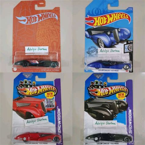 Hotwheels Hot Wheels Custom Cadillac Fleetwood Orange And Blue Satin