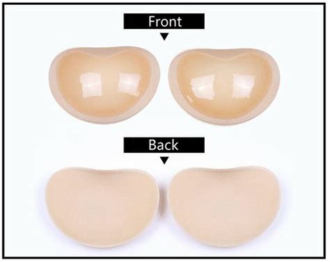 Silicone Insert Pads Gel Push Up Lift Plunge Bra Breast Enhancer Bikini Swimsuit Ebay