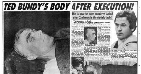 The Day Ted Bundy Was Executed In Photos Ted Bundy Ted Serial Killers