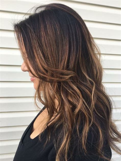 Brunette Balayage Balayage Brunette Hair Highlights Trendy Hairstyles