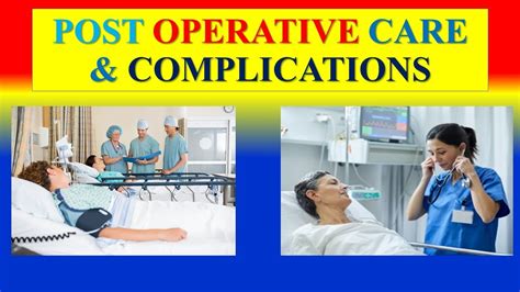 Post Operative Care And Complications Medical Surgical Nursing Youtube