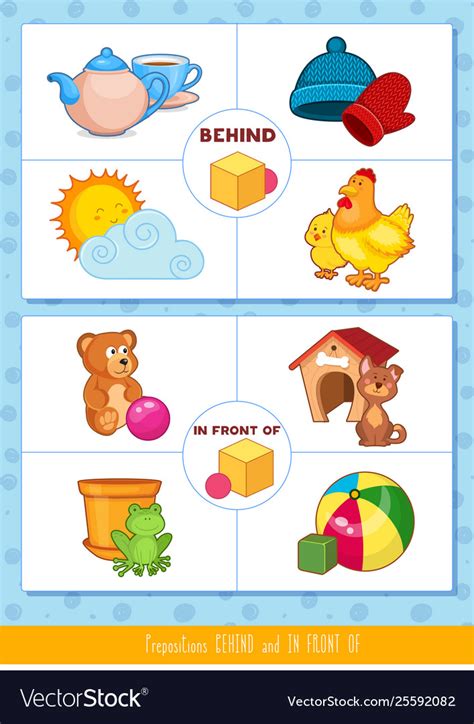 In Front Behind Between Worksheet - Free Worksheets Printable
