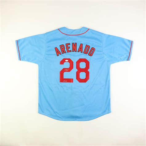 Nolan Arenado Signed Jersey Inscribed Nado Jsa Pristine Auction