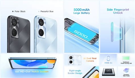 Tecno Pop 6 Pro goes official with a 6.6" screen and 5,000 mAh battery ...