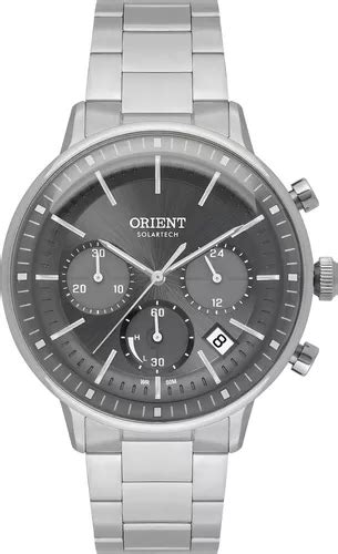 Rel Gio Orient Solartech Cron Grafo Masculino Mbssc G Sx Correia